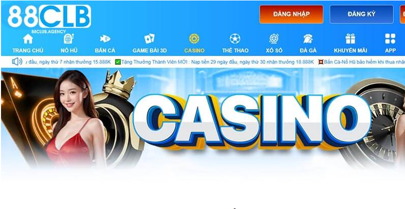 Giới Thiệu Về Casino Trực Tuyến 88CLB